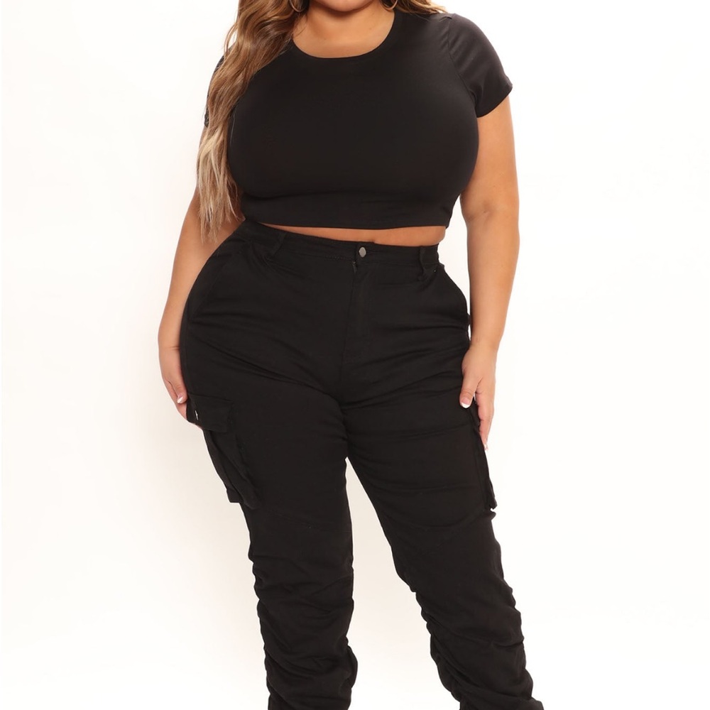 Black Cargo Pants